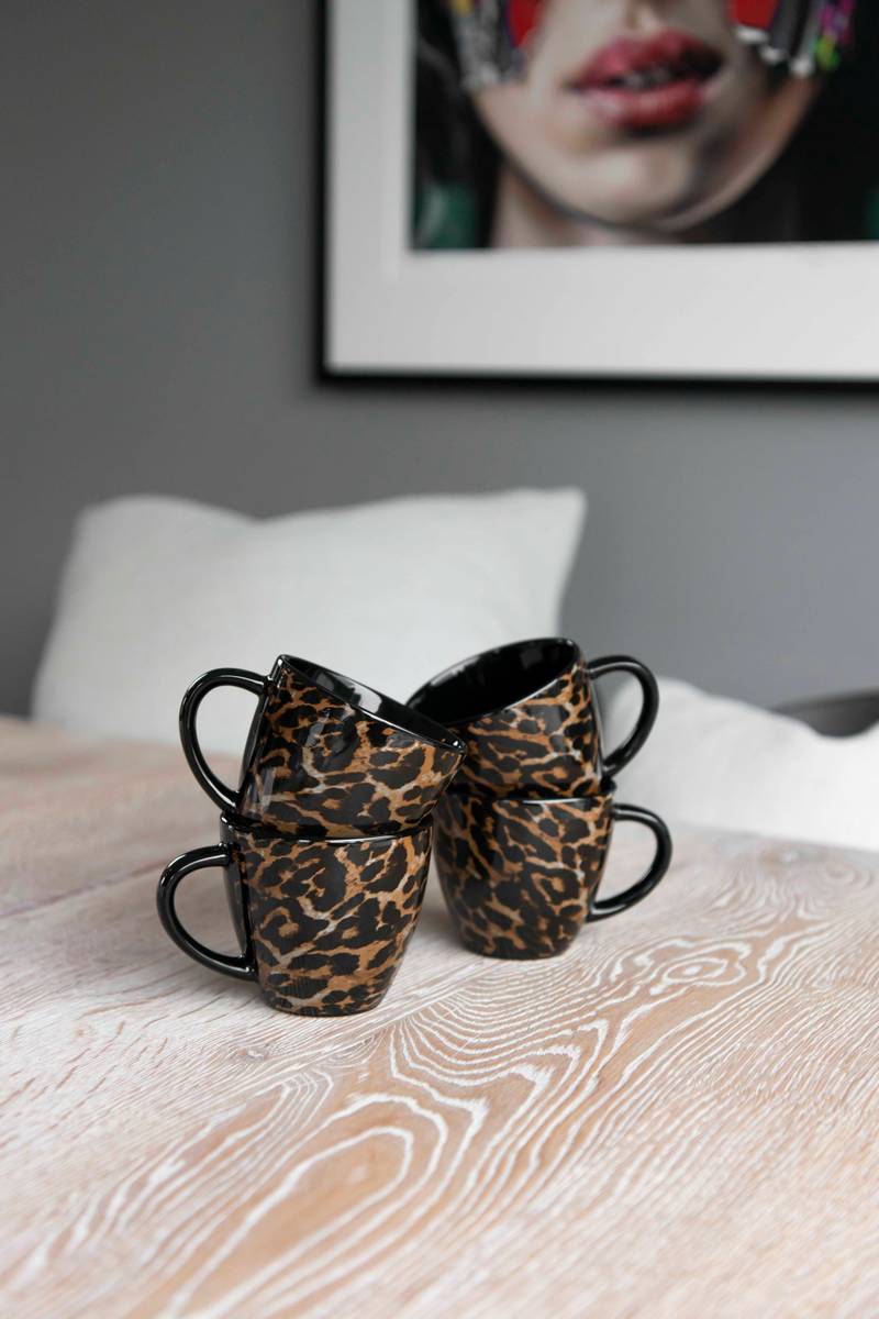 4pk - Dyreprint - Leopard 35cl