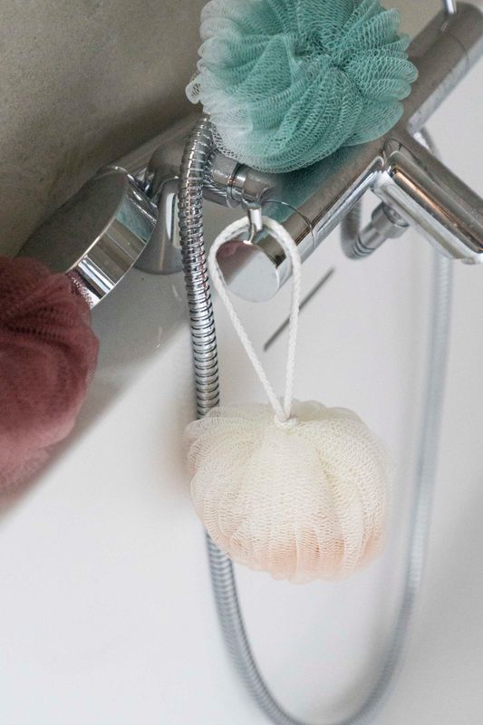 Loofah Ball - Beige
