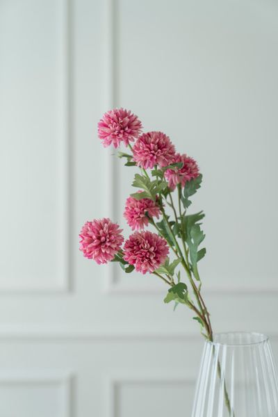 Hovedbilde Kunstig Blomst Krysantemum 77cm - Rosa