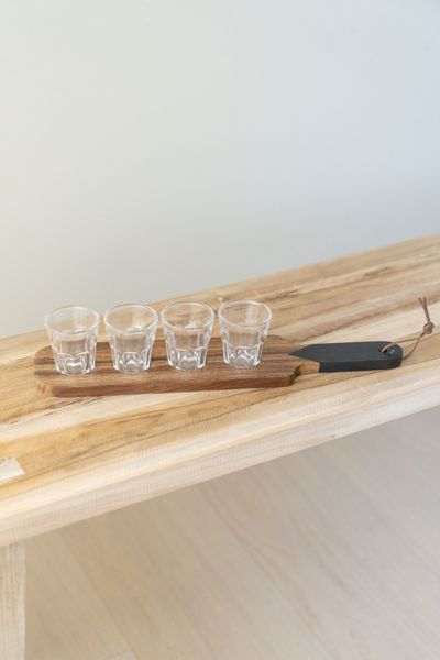 Hovedbilde Shotplanke – 44 ml – 4 glass