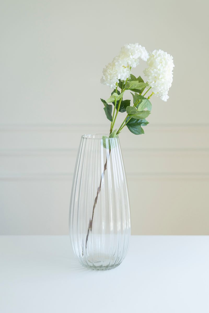 Kunstig Blomst 60cm - Hvit