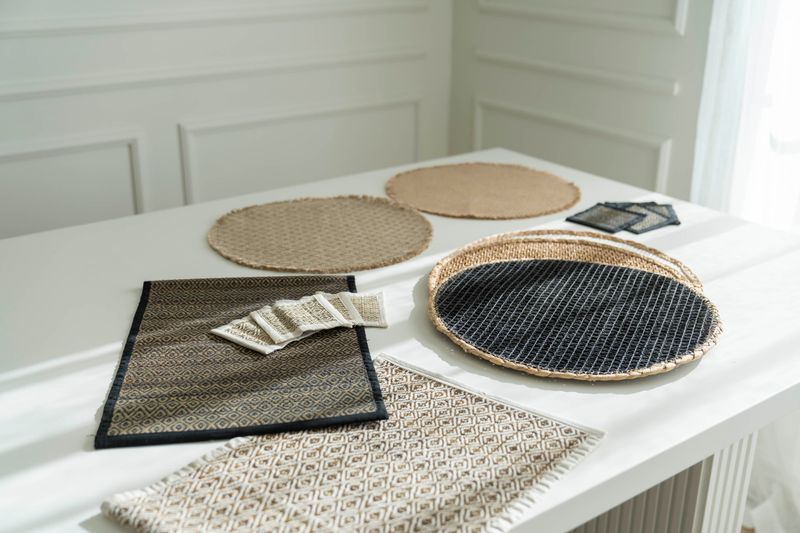 Brikke Jute 38cm - Lys