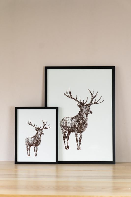 Ramme 30x40 Svart