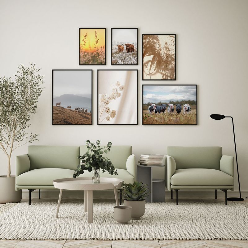 Poster - Hvit Plante
