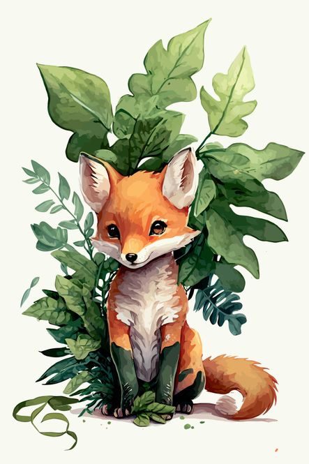 Hovedbilde Poster - Skogsdyr Rev