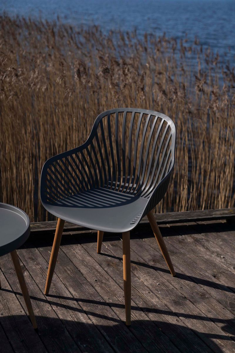 Hagesett Riller Grå