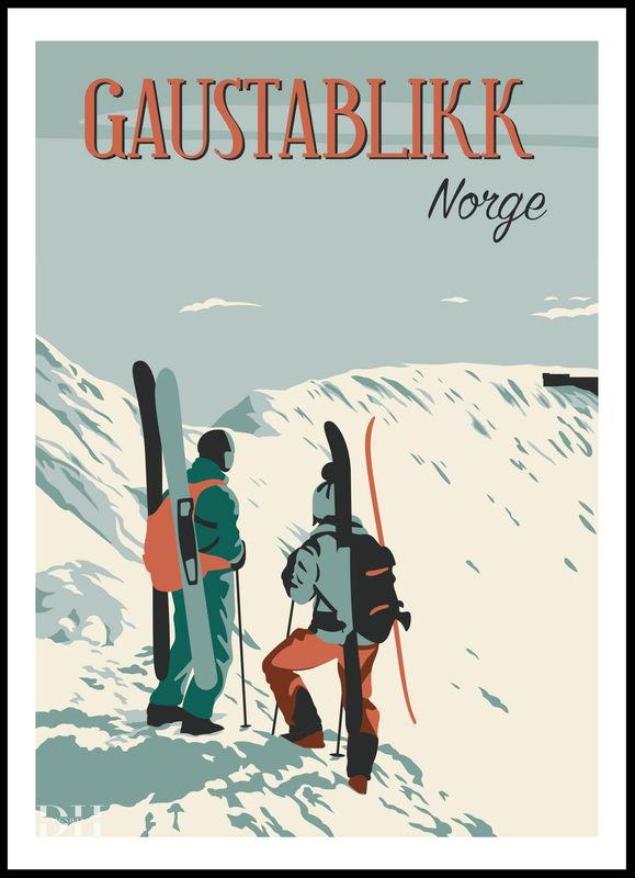 Poster - Gaustablikk