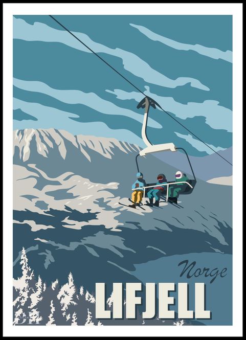 Hovedbilde Poster - Lifjell