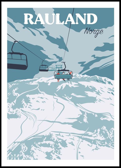 Hovedbilde Poster - Rauland