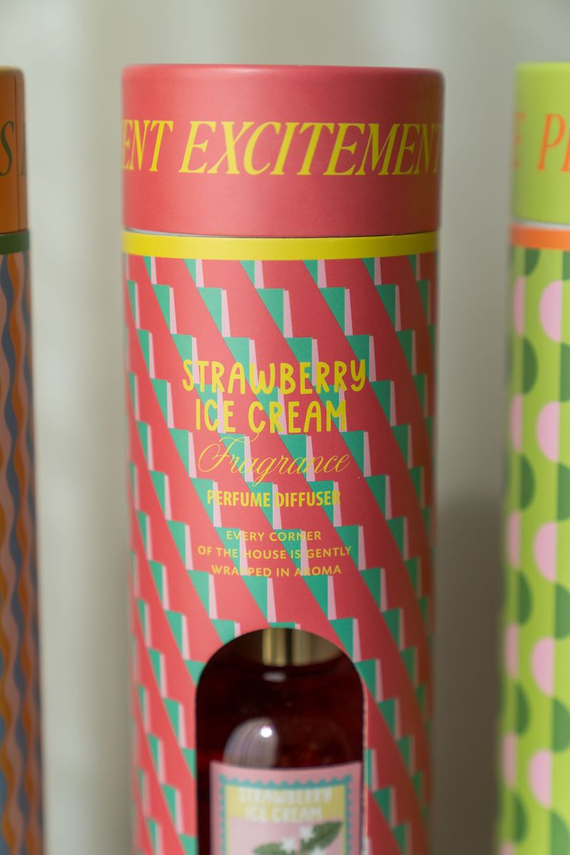 Duftpinner – 100 ml – Strawberry Ice Cream