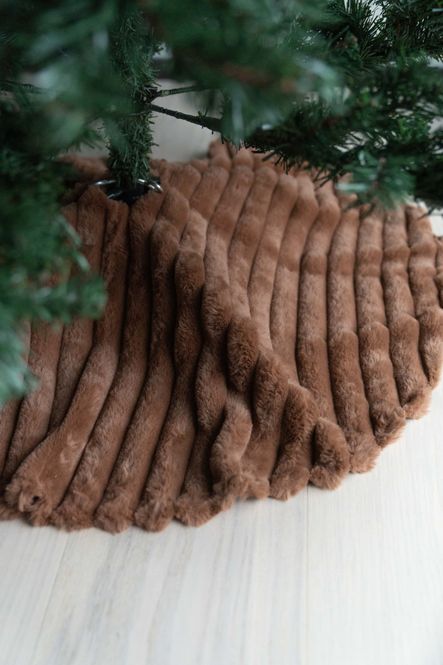 Hovedbilde Juletreskjørt 90cm Brun