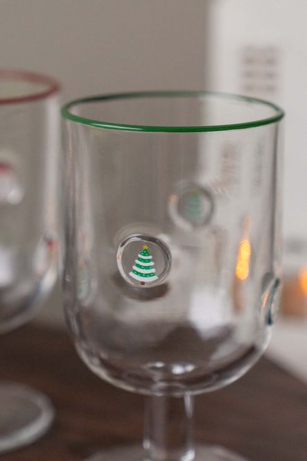 Hovedbilde Xmas Vinglass 360ml - Juletre
