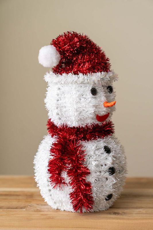 Tinsel Snømann