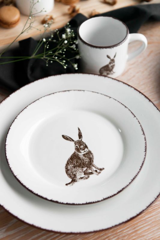 Villmark Tallerken - Hare 19cm