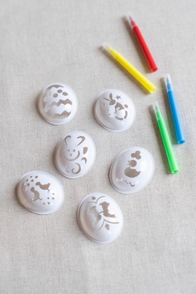 Hovedbilde Sjablong Sett Påske 6pk