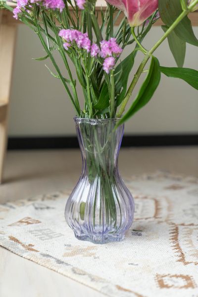 Hovedbilde Glassvase – lilla
