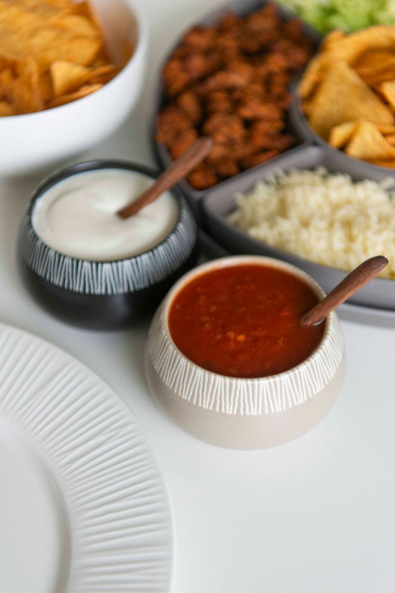 Serveringssett Strå To på Rad