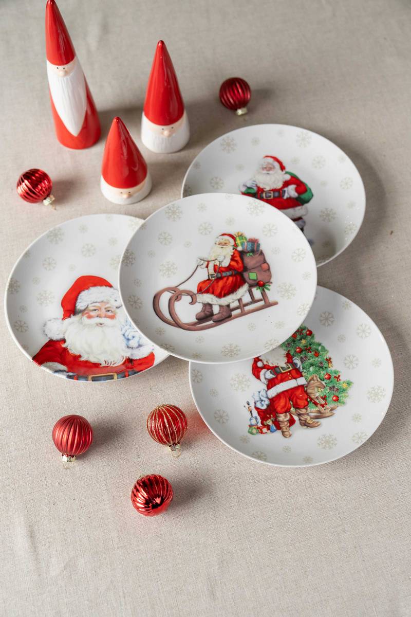 Nisse - Tallerken 20,5cm 4pk