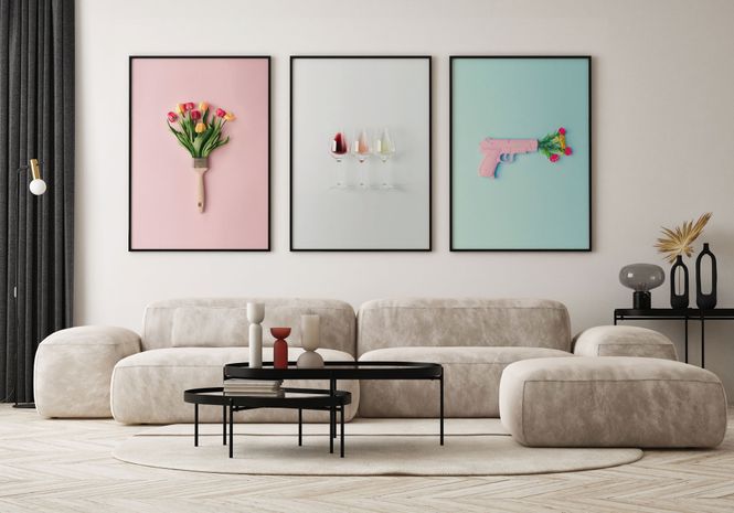 Hovedbilde Poster - Skyteblomster