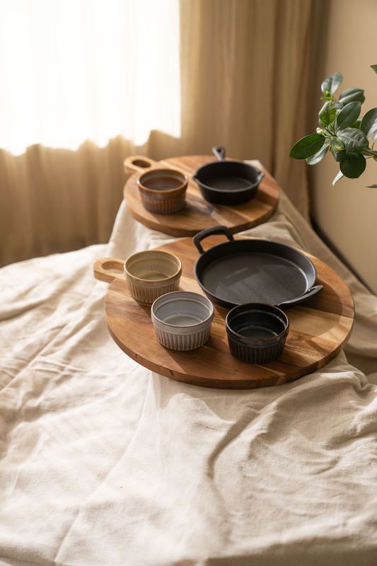 Teak Skjærefjøl 40cm 