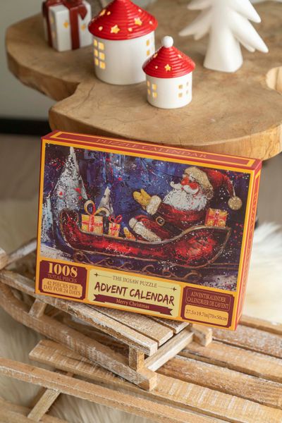 Hovedbilde Adventskalender - Puslespill Nisse