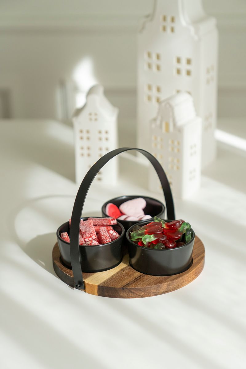 Serveringssett m/håndtak 22cm