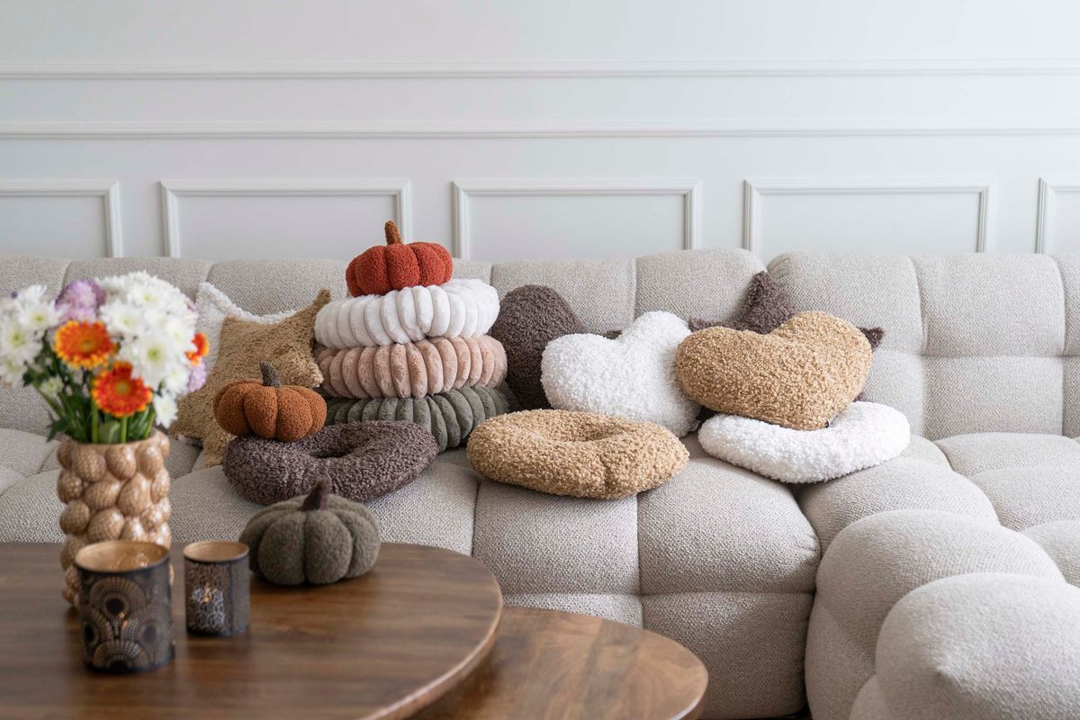 Pute Smultring 43x30cm - Brun