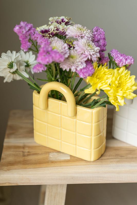 Vase veske – Gul