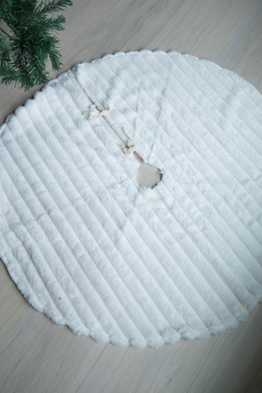 Juletreskjørt 90cm - Offwhite