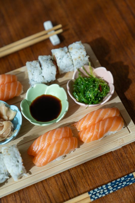 Sushisett – pastell