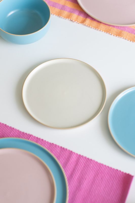 Harmoni - Tallerken – Ø21 cm – Beige