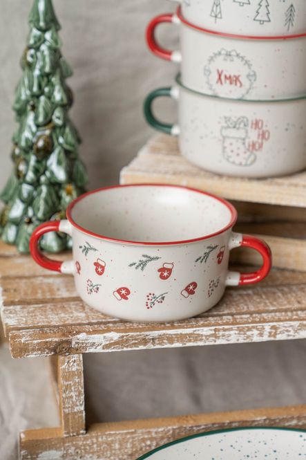 Hovedbilde Julehilsen Jumbokopp 13,5cm - Vott