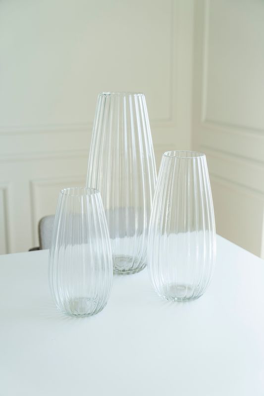 Vase Glass 20x50cm