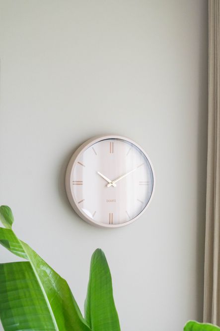 Hovedbilde Veggklokke Beige 38cm