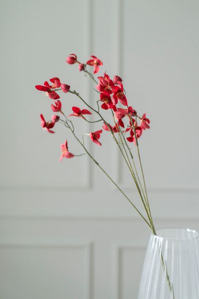 Hovedbilde Kunstig Blomst Smørblomst 77cm - Rød