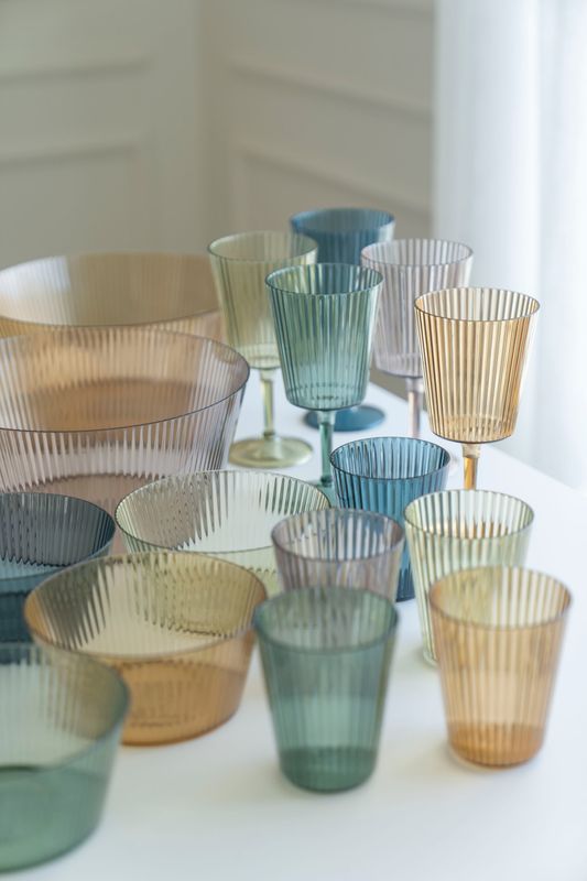 Pastell - Vannglass Rosa