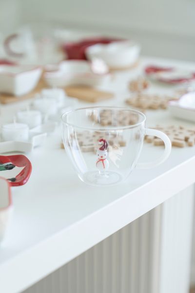 Hovedbilde Tekopp - Glass Snømann