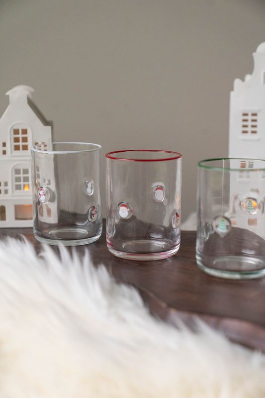Xmas Vannglass 410ml - Nisse
