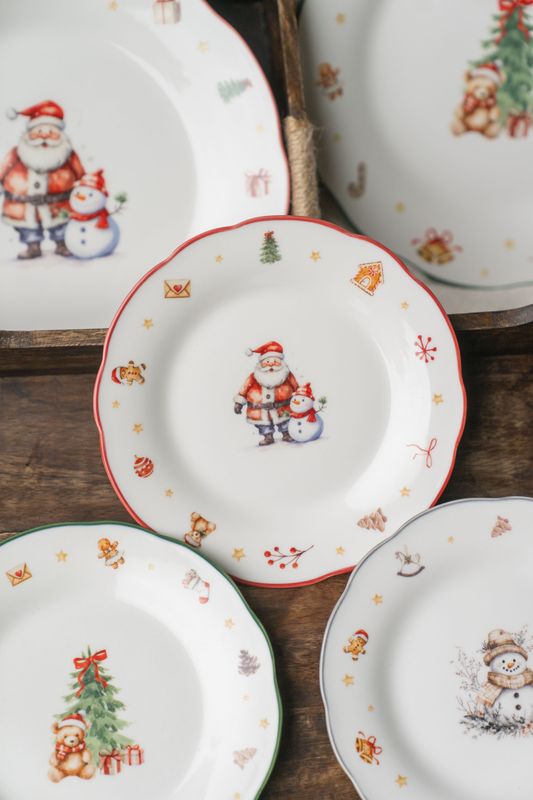Juleminner Tallerken 19cm - Nisse