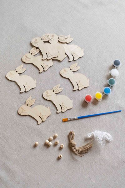 Hovedbilde Malingssett med trefigurer – Kanin