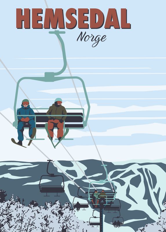 Poster - Hemsedal