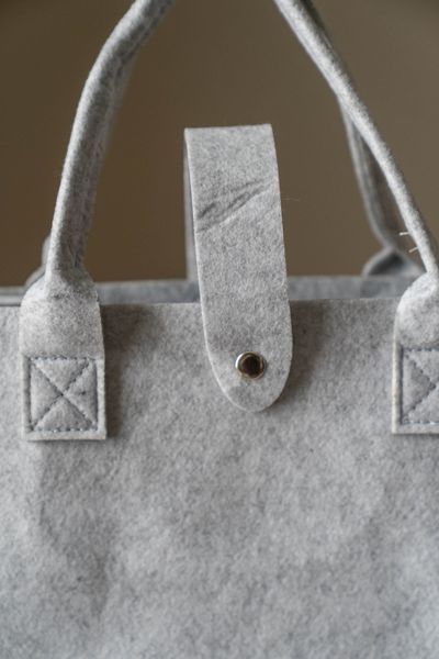 Hovedbilde Mini tote bag i filt – 30×17×20 cm – ...