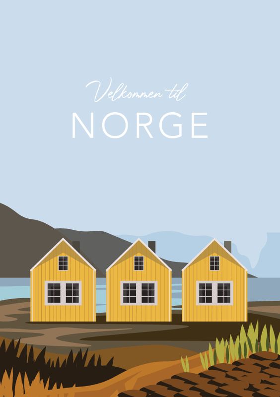 Poster - Velkommen Til Norge