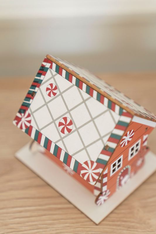 Treby - Pepperkakehus 9cm Pepperkake