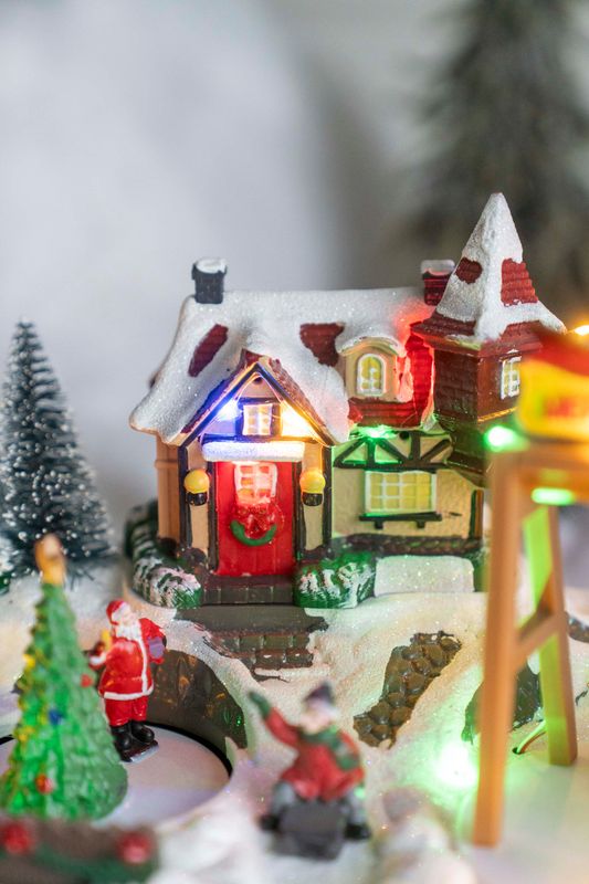 Juleby - Hus og Nisse