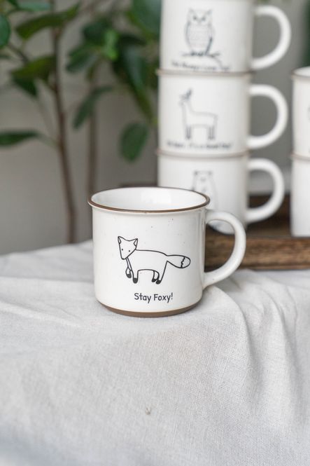 Hovedbilde Kopp 350ml - Stay Foxy!