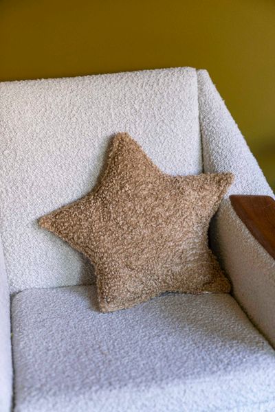 Hovedbilde Pute Stjerne 43x30cm - Beige