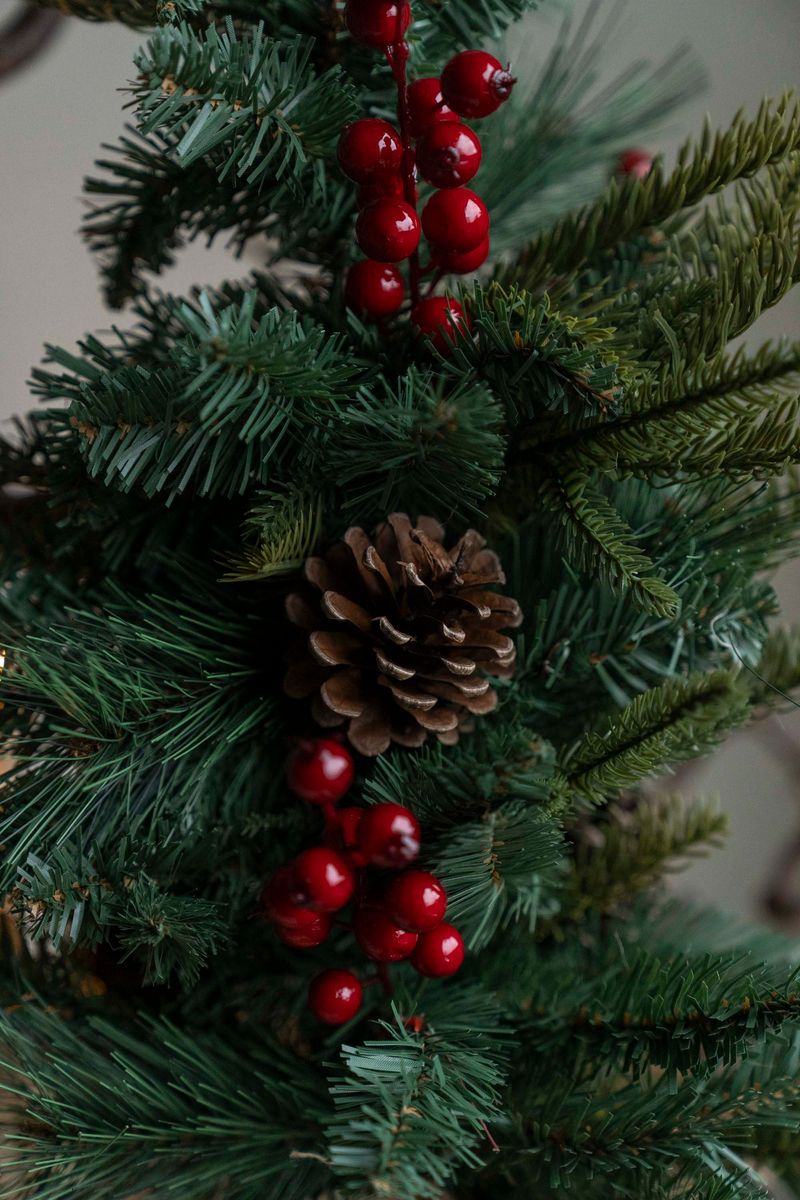 Kunstig Tre m/bær 60cm