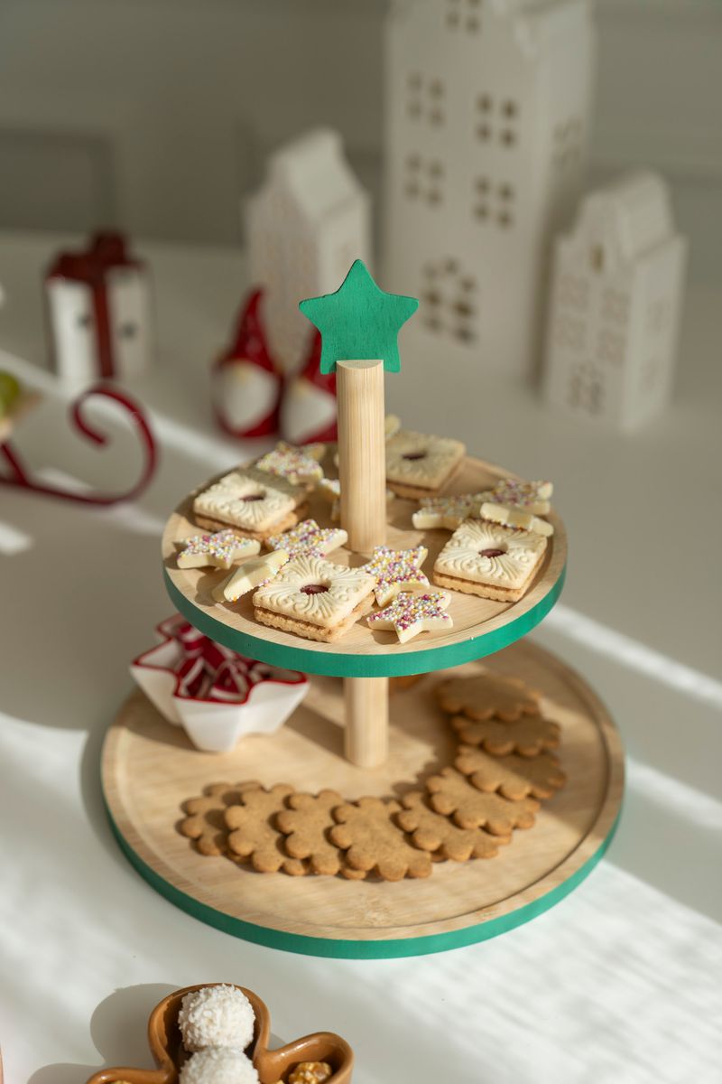 Etasjefat Bambus - Grønn