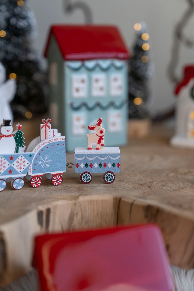 Tog 20cm - Brun/Blå